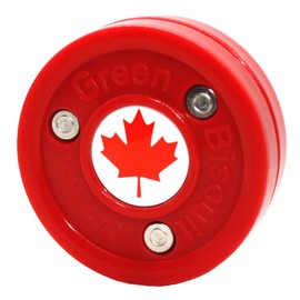 Green Biscuit Olympic"Flag" Puck (Canada)