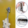 SG Store 2pcs Zinc Alloy Hideaway Hook Folding Coat Hooks
