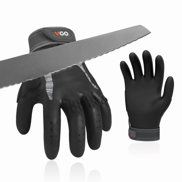 Vgo... NGG X1 1 Pair Seamless Work Gloves, Safety Gloves,