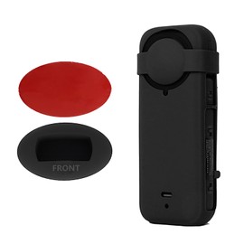 Silicone Protective Case for Insta360 ONE X4, Camera Lens Protector Cover with Insta 360 X4 Silicone Non-Slip Desktop Mount Stand Base Case Accessories