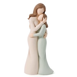 Mother Daughter Figurines Gifts for Mom Sentimental Gift from Daughter Mothers Day Figurines for Mom Birthday Gifts Mother of the Bride Gifts Mother Daughter Statue Figurine Mom Gifts for Christmas