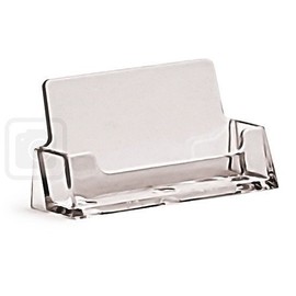 taymar Visitenkartenhalter im DIN A8 Querformat (85 × 55 mm), transparent