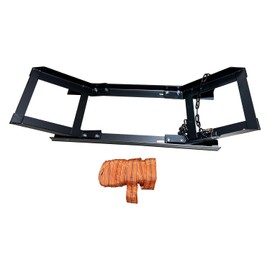 IBESTWOLF Semi Truck Spare Tire Rack Spare Tire Carrier Tire Mount Holder Adjustable with Mounting Hardware