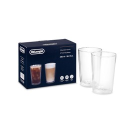 De'Longhi DLSC319 16.6 FL oz Thermal Glasses, set of 2
