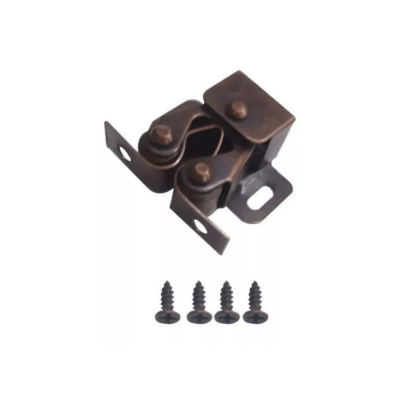 Herrajes Guerrero Resbalon Broche Tipo Ajax Para Puerta Bronce C/tor