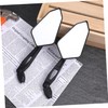 GANAZONO 1Pair Adjustable Polygonal Motorcycle Mirrors Handlebar Rear View Side