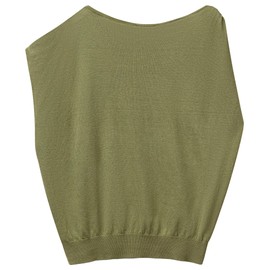 United Colors of Benetton Women's Sweater Vest, Green, M
