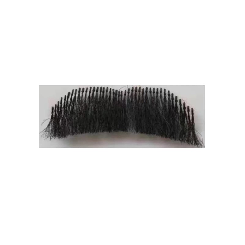 ALISY Beard Mustache Cloth Wig Cloth Beard 1 Set (Black