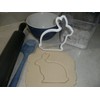 LARGE EASTER BUNNY RABBIT COOKIE CUTTER MADE IN USA PR217