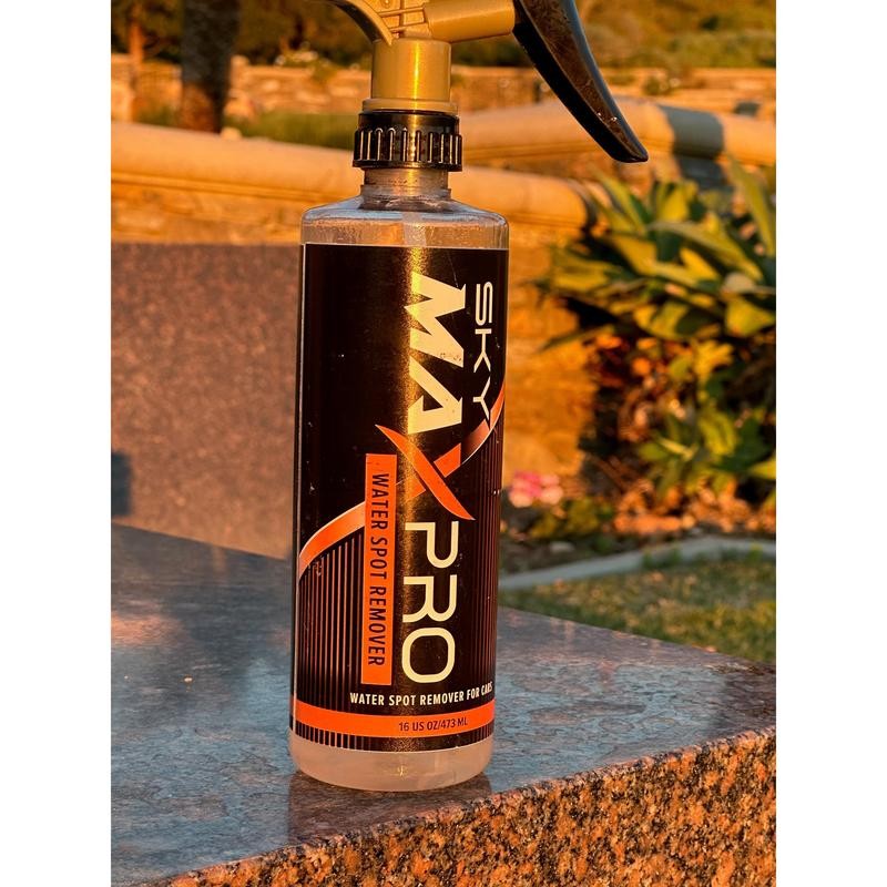 Water Spot Remover for Glass, Paint, Windows, Car Detailing, Calcium,