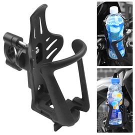 Bicycle Bottle Holder, Drink Holder, 360 Degree Rotation, Adjustable, Motorcycle Water Bottle Holder for Bicycle, Road Bike, Mountain Bike, Motorcycle, Pushchair, Wheelchair