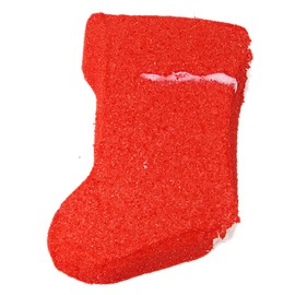 Needzo Christmas Marshmallow Candy Stockings, Red Sugar Coated Character Shaped Marshmallows, Festive Candy Party Favor or Stocking Stuffer (Pack of 3) 18 Pieces Total