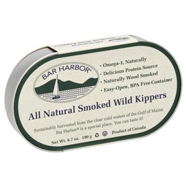 Bar Harbor Smoked Wild Kippers 6.7 OZ(Pack of 3)