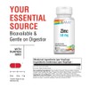 Solaray Zinc 50, 50 mg 100 capsules