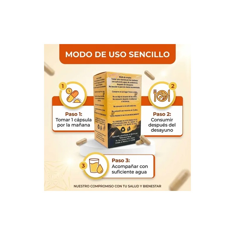 Curcuma Curmafort 30 Cápsulas De 500mg