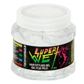 Super Wet Hair Styling Gel - Maximum Hold (Clear)