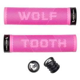 Wolf Tooth Echo Lock On Handles Turquoise Black