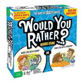 Spin Master Games 2014 Would You Rather Board Game