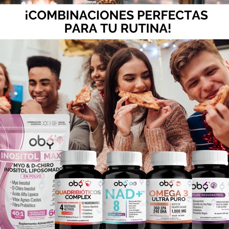 Enzimas Digestivas Probioticos Prebioticos Postbioticos Quadribioticos Complex 4 En 1