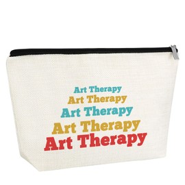 Art Therapist Gift Makeup Bag Therapist Appreciation Gift Art School Counselor Gift Cosmetic Bag Art School Graduation Gift Therapist Gifts For Mental Health Birthday Gift For Psychiatrist Therapist