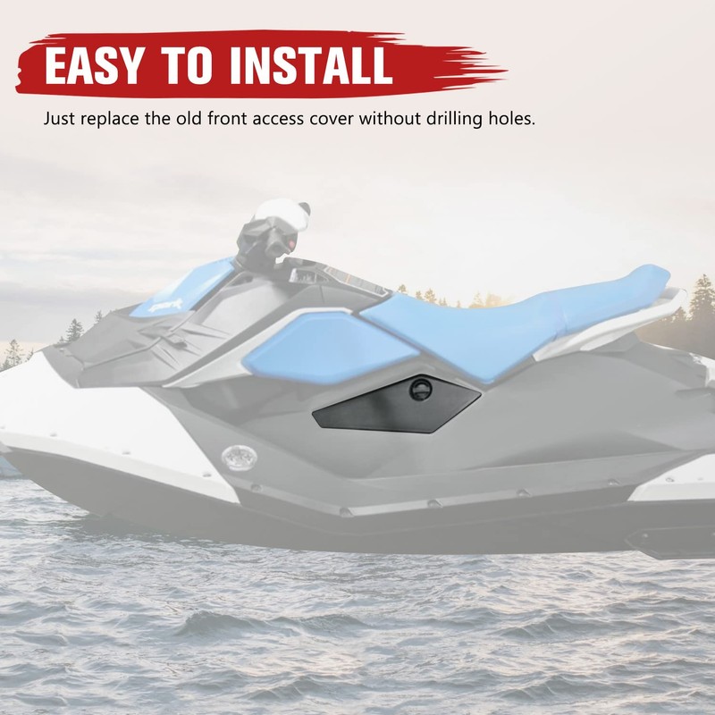 A & UTV PRO Spark Front Access Cover, Side Fairing
