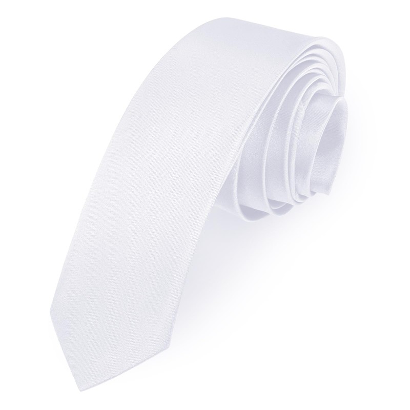URAQT Men's Ties, Satin Elegant Tie 5 cm for Men,