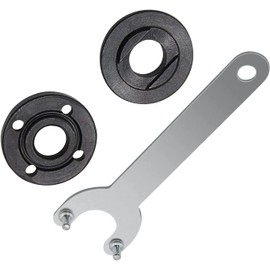 Angle Grinder Nuts，2 Angle Grinder Flange Nuts with 1 Angle Grinder Wrench - Compatible with Dewalt, Bosch, Ryobi, Metabo Grinders