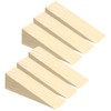 6 PCS Wood Wedge Door Wedge Stopper Wooden Shims Non