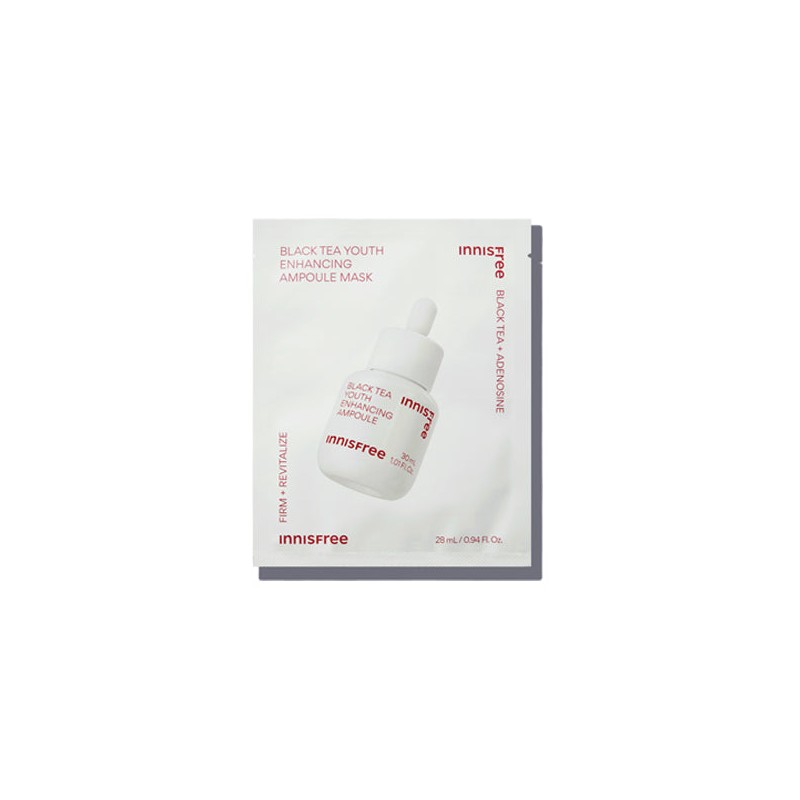INNISFREE Black Tea Youth Enhancing Ampoule Mask