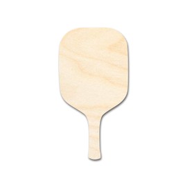 Unfinished Pickleball Paddle Shape | DIY Craft Cutout | up to 46" DIY 8" / 1/8"