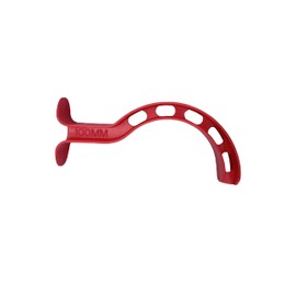 Endure Box of 20 Berman Oropharyngeal Airway, Berman Oral Airway Kit – Dual Channel, Reinforced Bite-Block OPA Set (Red, 4-100 mm)