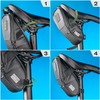 Vatum Bikes Waterproof Bicycle Bag with Space for Rear Light