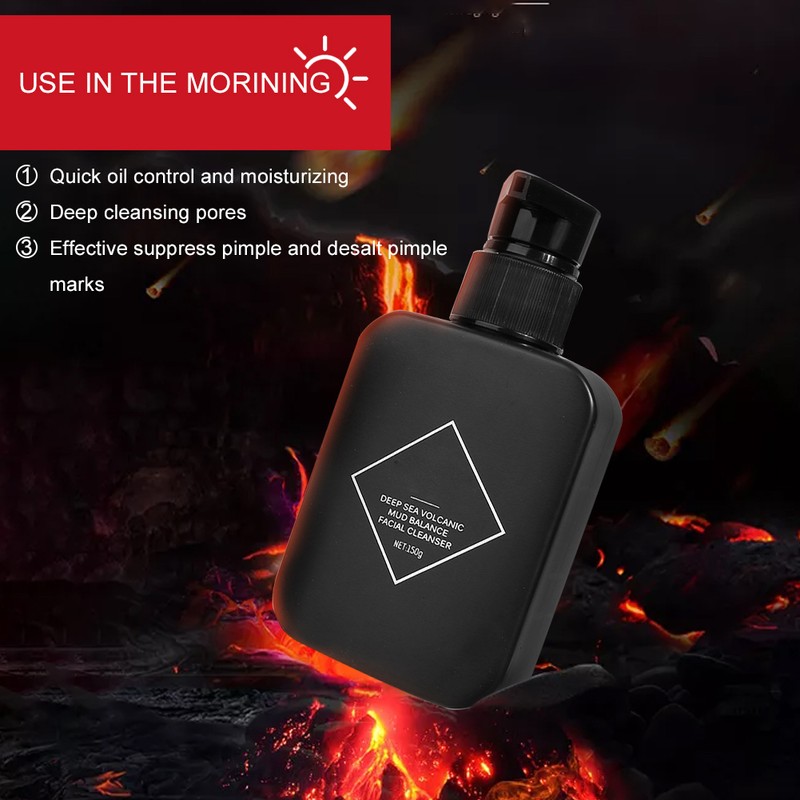 MAN CODES Men Morning Evening Skin Deep Cleansing Whitening Hydrating