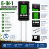 6-in-1 Digital Soil Tester for Plant Care – pH, Moisture,