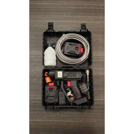 Pistola para hidrolavadoras Adeske A1001B electrica inalambrica y portatil negro