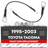 Tailgate Support Cable Replacement Set, Rear Driver & Passenger Side