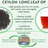Ceylon OP Long Leaf Loose Leaf Black Tea – Orange