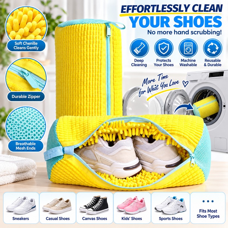 Shoe Washing Machine Bag for Sneakers & Casual Shoes –