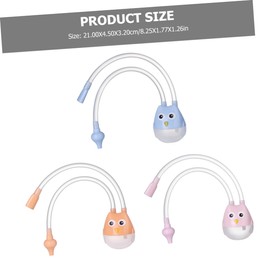 Kisangel Nasal Set Nose Pump Detachable Tube for Newborns Easy to Use and Clean