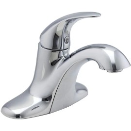 Pfister Pfirst Series Single Handle Centerset Bath Sink Faucet, Chrome