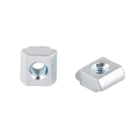 50PCS M4 Aluminum Profile T Nuts for 2020 Aluminum Extrusion,Aluminum Profile Accessories (M4-50PCS)