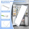 W11048980 W11470191 Refrigerator LED Light Assembly Compatible with Whirlpool WRQA59CNKZ