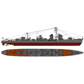 Pit Road 1/700 Japanese Navy Destroyer Banquet Full Hull SPW09 Limited Edition