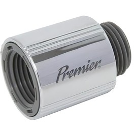Premier 59109-0001 Hand Shower Flow Regulator; Chrome Plated ABS; 1.5 GPM at 80 PSI; Fits Standard 1/2" IPS Shower Arms and Showerheads