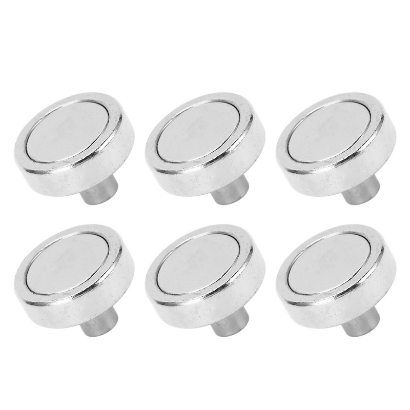 20Pcs Silver Neodymium Pot Magnet Base NdFeB Magnet Nickel Plating