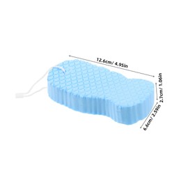 Healvian Body Sponges for Bath Boys and Girls Bath Sponge Newborn Soft Gentle Travel-friendly