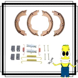 OASB Parking Emergency Brake Shoe Hardware Kit for Saturn Vue 2008-2010