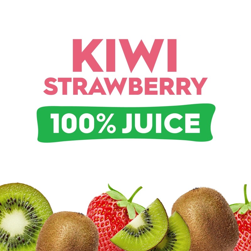 Juicy Juice 100% Juice, Kiwi Strawberry, 8 Count, 6.75 FL