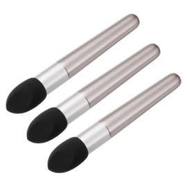 PATIKIL Large Blending Stump Artist Blending Sponge Pen, 3 Pcs Washable Reusable Rubbing Sponge Brush Sketch Modification Sponge Pen Art Blenders Tool for Drawing Correction, Rose Gold