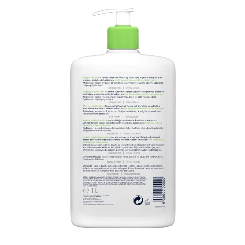 CeraVe Double Moisture Cleanser 16oz